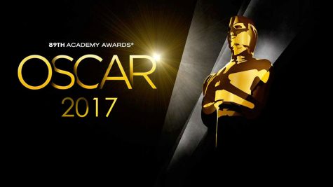 An illustration of the 2017 Oscars logo. 