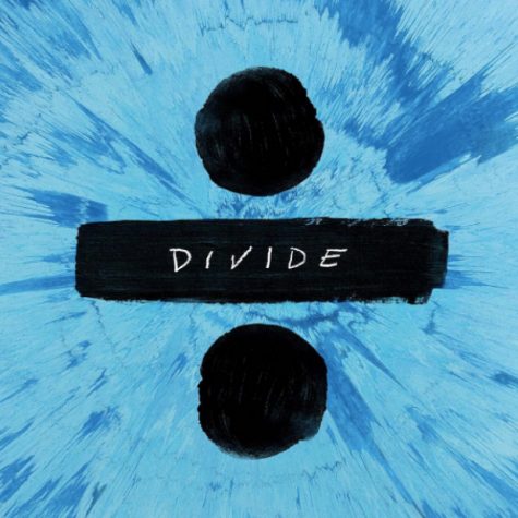 Ed Sheerans self-painted album cover for his latest album, Divide. 