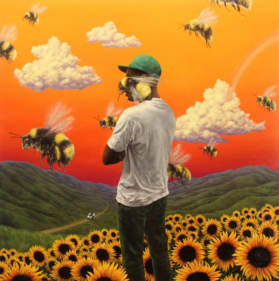 Tyler, the Creator’s most recent album, “Flower Boy,” which reached #1 on the hip-hop charts in its first week. 