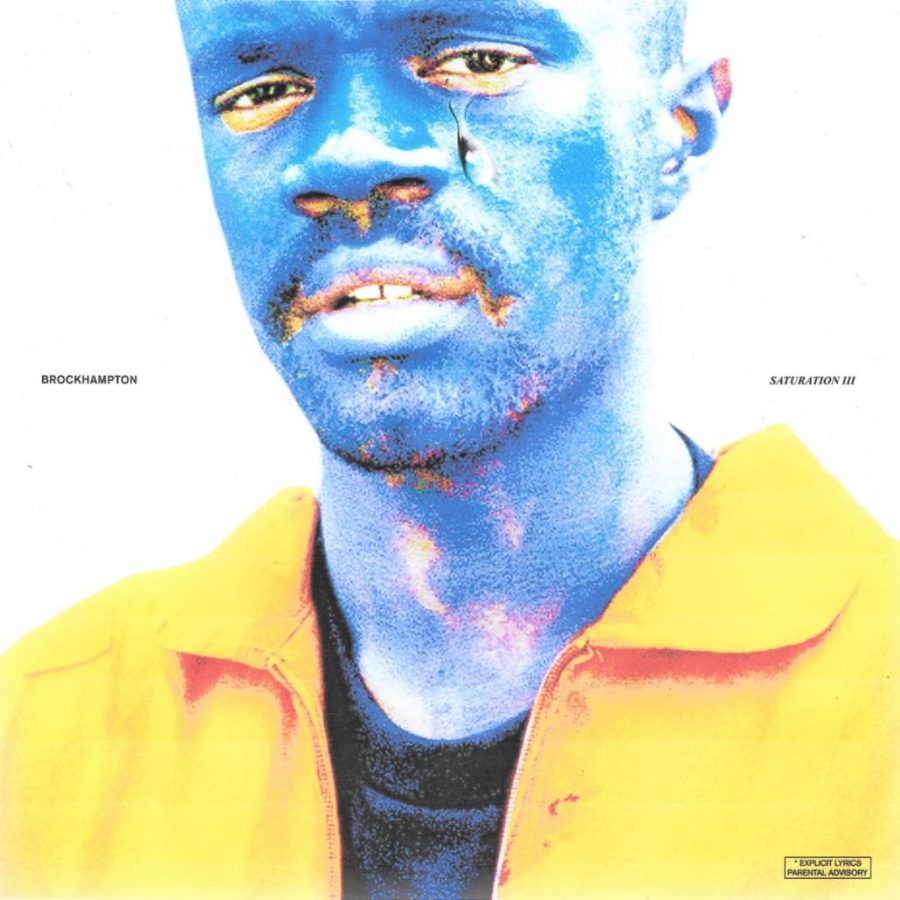 The album cover of Saturation III, the last of the trilogy, features member Ameer Vann as did the two previous albums did, this time in a jumpsuit with a single tear.
