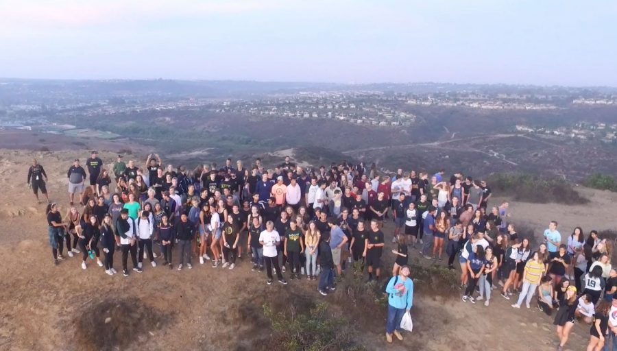 The tradition of hiking as a senior class to watch the sun rise as their concluding year of high school comes to a start has dated back to the first Sage Creek graduating class of 2017. 