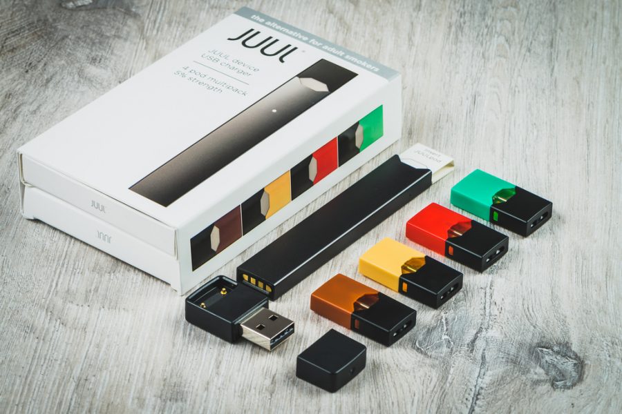 The vape manufacturer, JUUL, provides a starter kit that includes multiple pods with various flavors and the vape itself. On Sept. 28 the FDA raided the JUUL headquarters and seized multiple documents regarding the companies sales. 