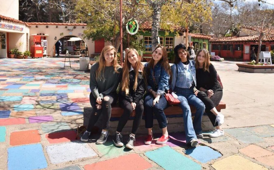 Art classes in trimester three took a field trip to Balboa Park on Tuesday to take a closer look at art. Seniors Ana Kirkpatrick, Grace Elmore, Amber Keller, Sammie Amezcua and Jordyn Zurek were inspired by the beautiful scenery to be more creative with their art. 