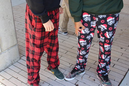 Sophomores pose with holiday PJs this past Thursday for the fourth day of the Winter Ball Spirit Week. Sage Creek had a great time at the Winter Ball which took place at Cal State San Marcos Saturday.