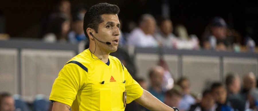 Eduardo referees in for Major League Soccer and FIFA. “I’m a professional assistant referee, so that means that my position is always on the sideline,” Eduardo said.