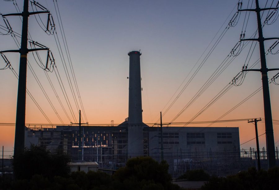 Neighboring Carlsbad Village and Tamarack Beach, the NRG Cabrillo Power Plant starts deconstruction on its controversial smokestack building this week. Attempts to classify the 400 foot tall structure as a historical landmark and reserve it as the county’s backup plant failed as NRG released their announcement.