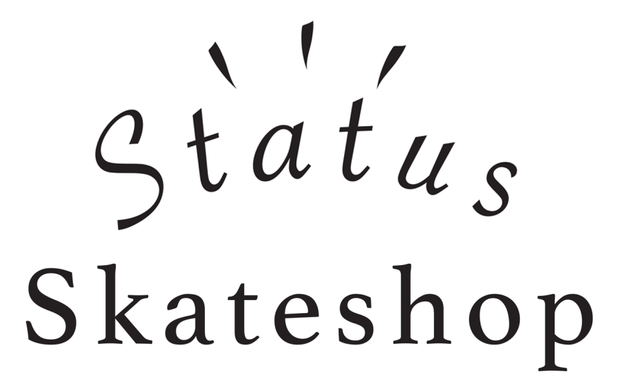 The Status Skateshop logo is a new sight to Carlsbad. Status Skateshop is beginner-friendly and open to all questions. 
