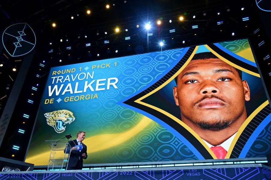 Georgia+DE+Travon+Walker+was+the+first+overall+pick+taken+in+this+years+NFL+Draft.+Walker+will+join+a+Jaguars+team+that+is+on+the+rise.