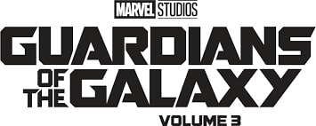 The main logo of the “Guardians of the Galaxy” Movie is presented by Marvel. The brown color of the title might symbolize Rocket  as the main character or the grittiness of the film. Licensed Under CC BY-SA 4.0. 