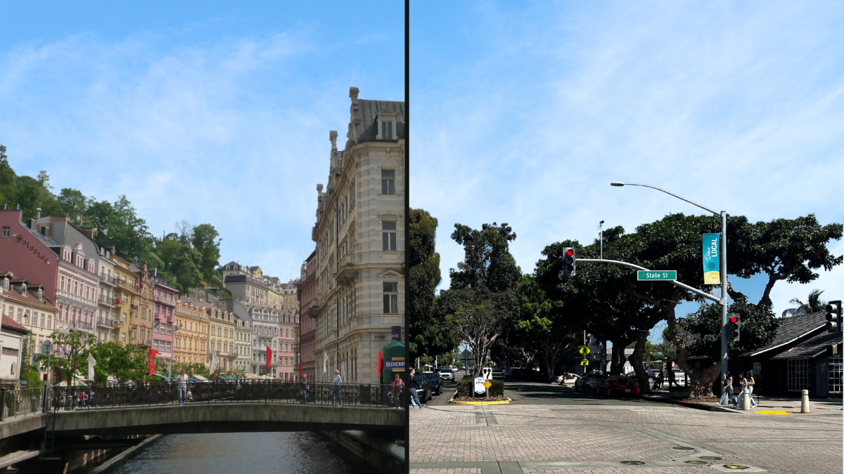 The+contrast+between+the+center+of+Karlovy+Vary+%28on+the+left%29+and+Carlsbads+downtown+%28on+the+right%29+is+quite+striking.+Karlovy+Vary+boasts+cobblestone+streets+designed+for+walking%2C+while+Carlsbads+city+center+consists+of+asphalt+roads+filled+with+cars.