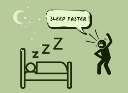 Evidence suggests that sleeping faster will lead to more hours spent productively.