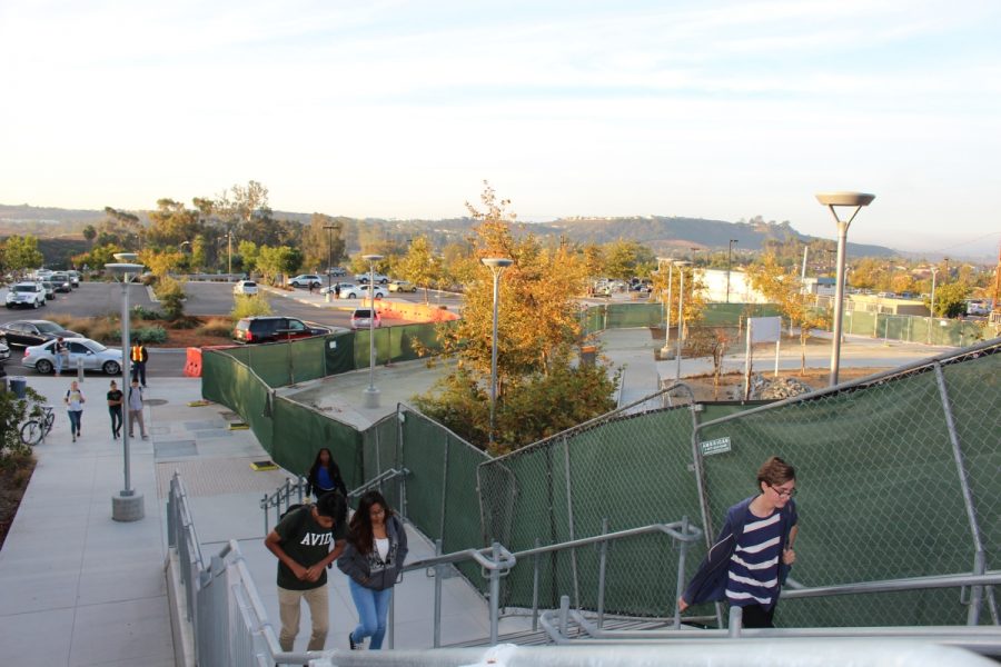 Construction site for the performing arts center.