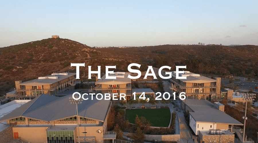 The Sage: October 14, 2016