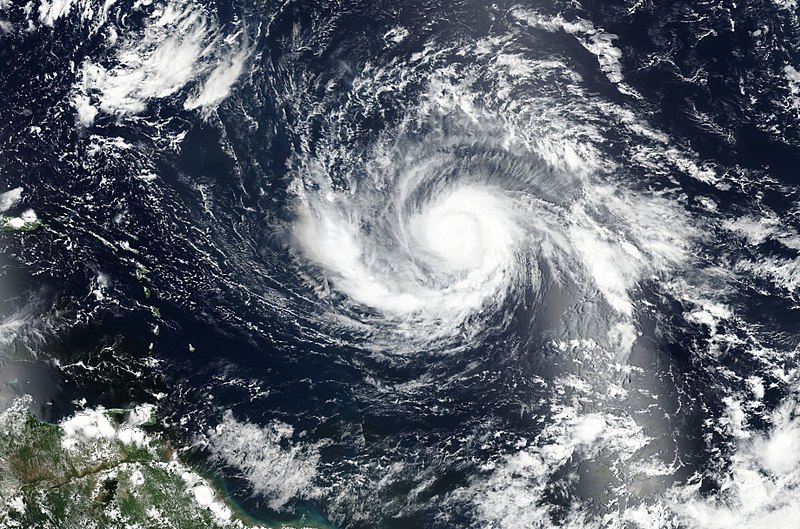 Hurricane Irma as seen from space