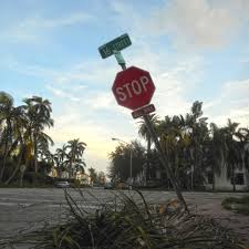 Irma tears through neighborhoods.