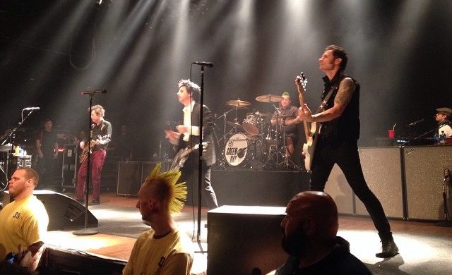 Green Day preforms. 