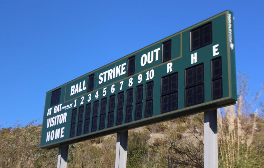 Sage Creek Baseball and Softball Receive New Scoreboard