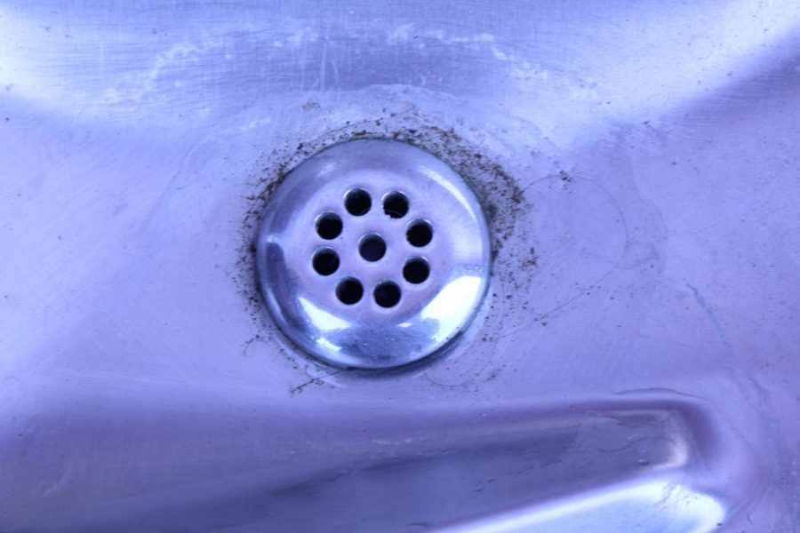  Many of the water fountains at Sage Creek have inadequate water pressure, like this one on the second floor of the 2000 building. 