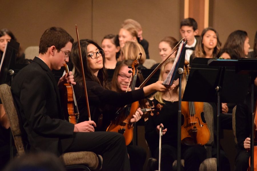 The choir performances at the Spring Concert were dedicated to parents. The concert was held last Friday, March 2nd at Carlsbad Community Church.
