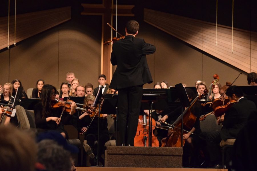 The choir performances at the Spring Concert were dedicated to parents. The concert was held last Friday, March 2nd at Carlsbad Community Church.
