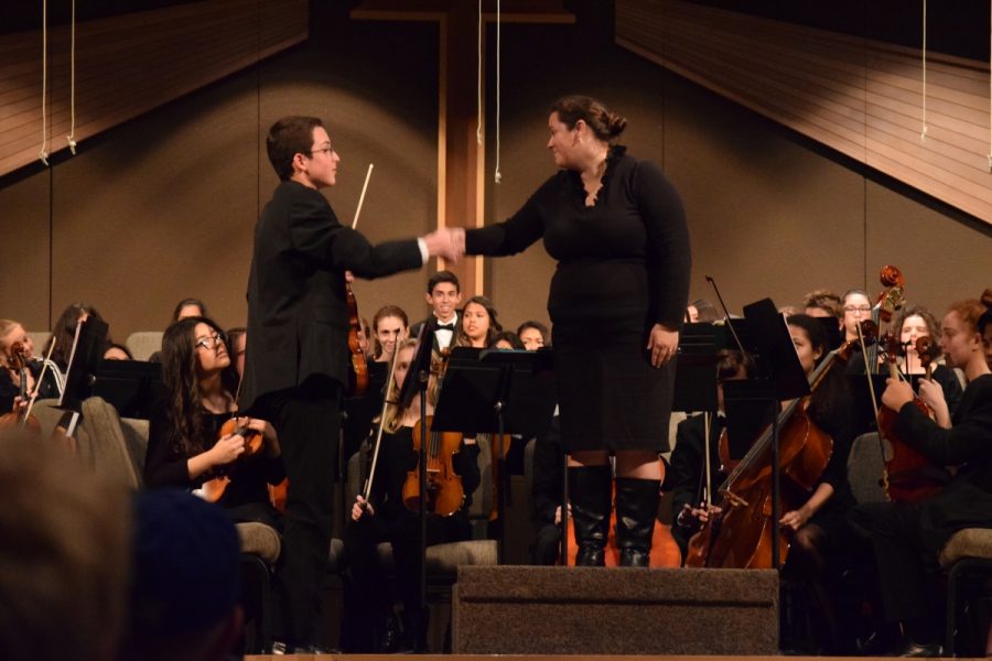 The choir performances at the Spring Concert were dedicated to parents. The concert was held last Friday, March 2nd at Carlsbad Community Church.
