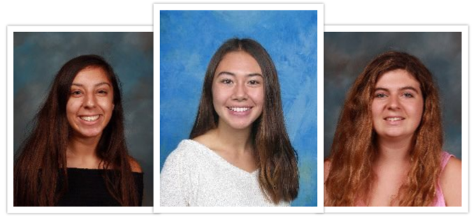 Seniors Katie Cruz, Alexis Petty and Sidney McClellan are the three elected student representatives for the CUSD board this year. They represent Carlsbad High School, Sage Creek High School and Carlsbad Seaside Academy. 