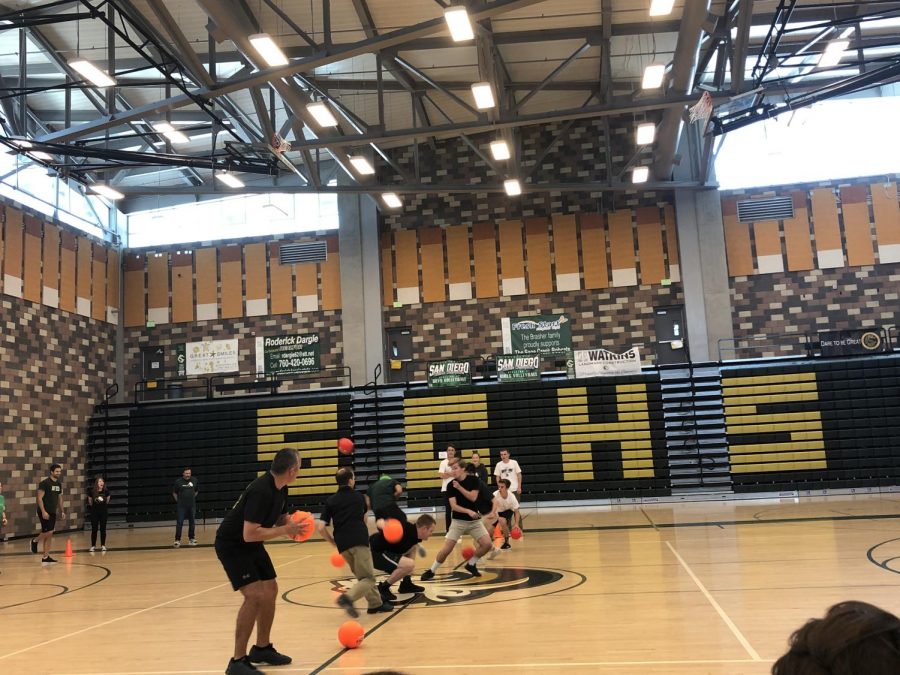 Students and teachers go head to head in the Dodgeball Championships to see who will come out on top. The students ended up dominating the teachers as they came out on top with a score of 3-0.