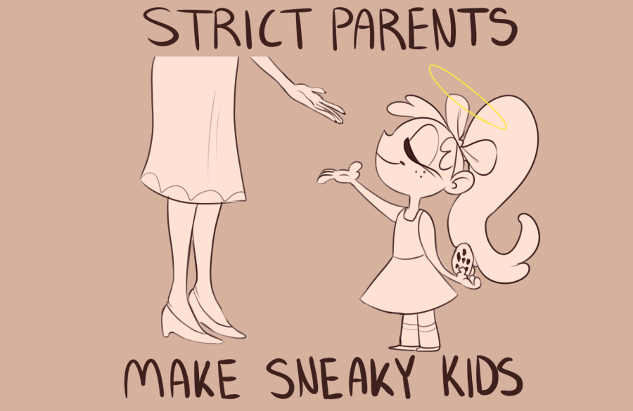 Strict parents force their kids to be sneaky in order to have a social life. Most parents keep their kids excluded from social activities in order to make them study for tests or to ensure that all their homework is done. 