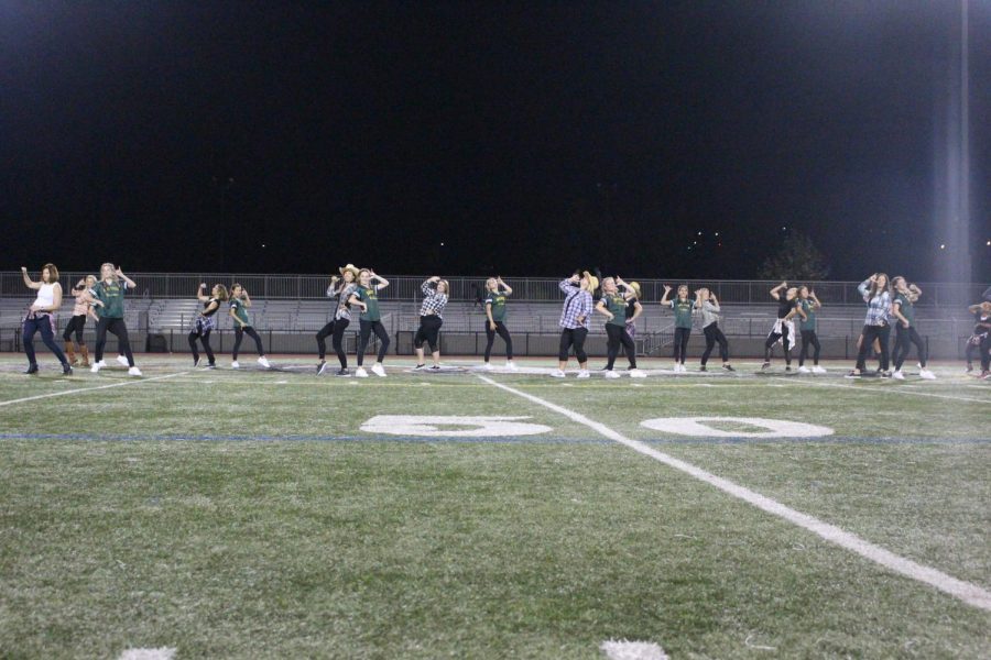 Sage Creek’s annual Staff vs. Students Flag Football game took place on Oct. 4. Both the staff and Dance Company performed during the game’s show.