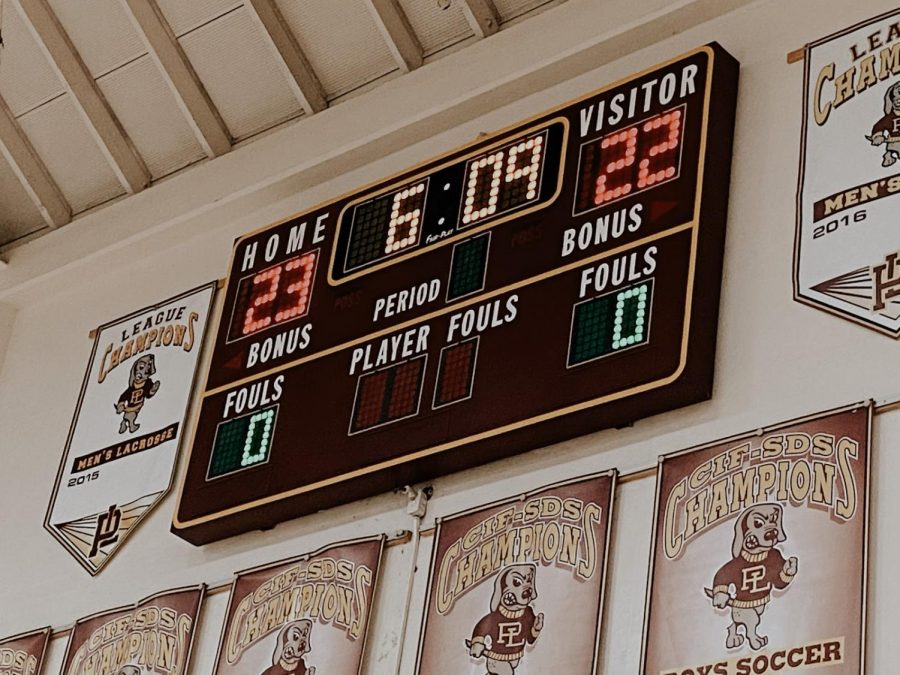 With the game almost halfway over the score continues to stay very close. This suspense driven match created a very entertaining CIF quarterfinal game for the girls basketball team.  