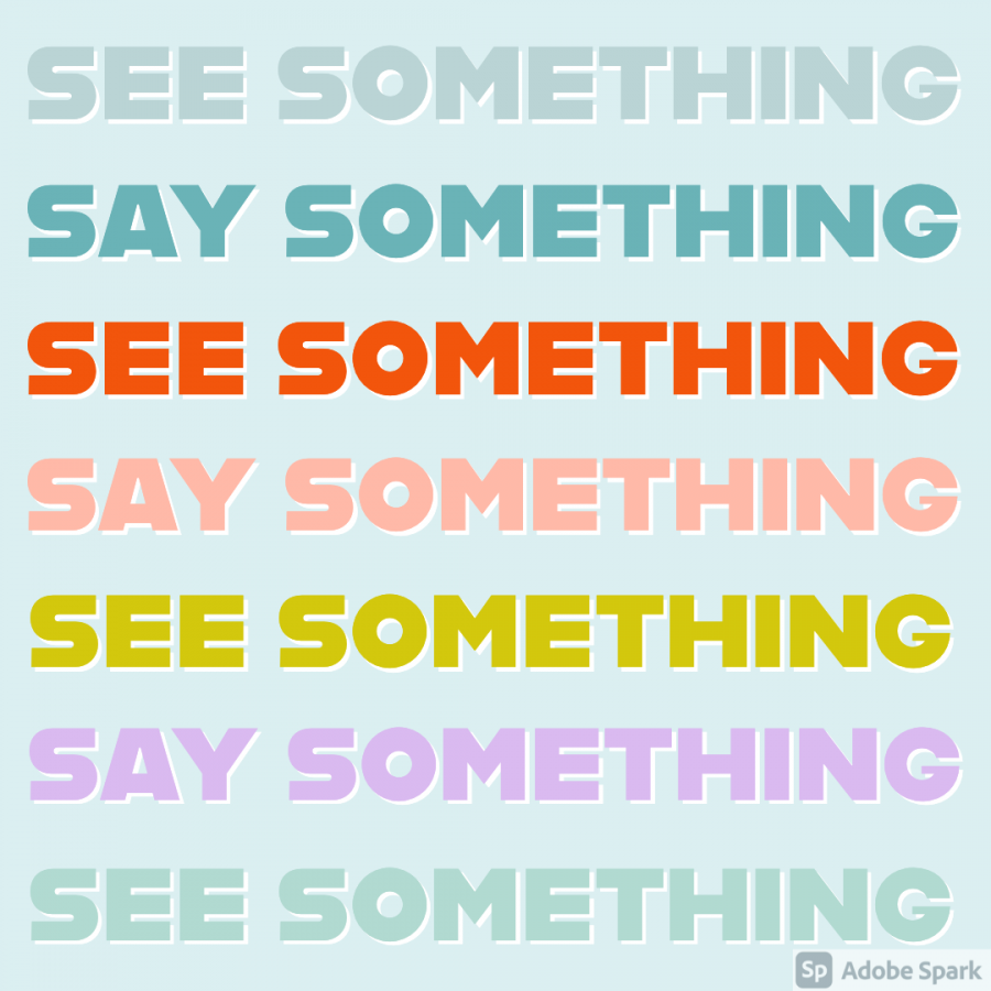 Schools use the phrase “See Something, Say Something” to encourage students to report online bullying. Sage Creek provides anonymous tip lines for students to report things that make them feel unsafe or uncomfortable online.