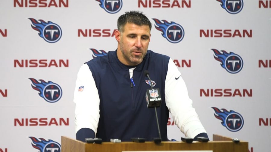 Tennessee Titans head coach, Mike Vrabel is under scrutiny after 23 Titans players and personnel test positive for COVID-19. The NFL has since launched an investigation into how COVID-19 spread throughout the Titans facility.
