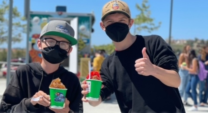 PTSA organized free Kona Ice for students of Sage Creek. In the beginning of April, Bobcats got an opportunity to cool off with a cold and refreshing cup of Kona Ice.
