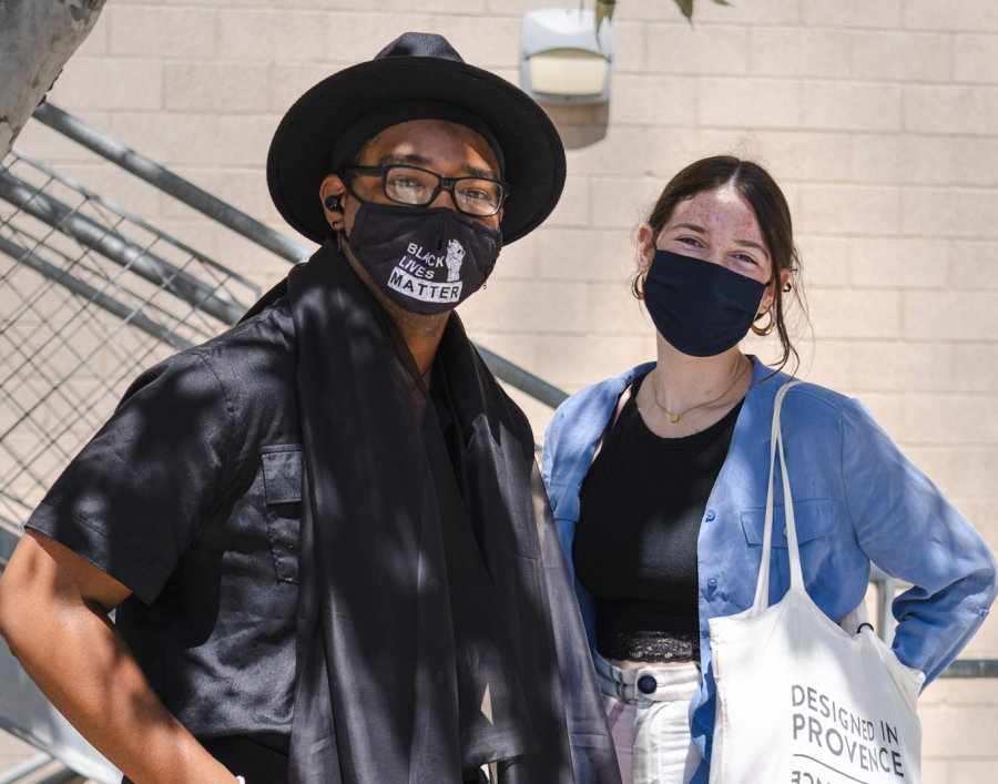 Sage Creek’s very own FIDM Fashion Club presidents pose in their unique styles. They display the wide diversity of perspective on fashion. 