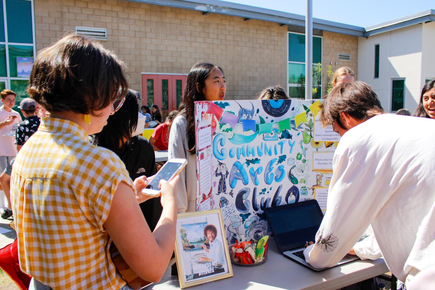 Students Join in at Sage Creek's Club Rush