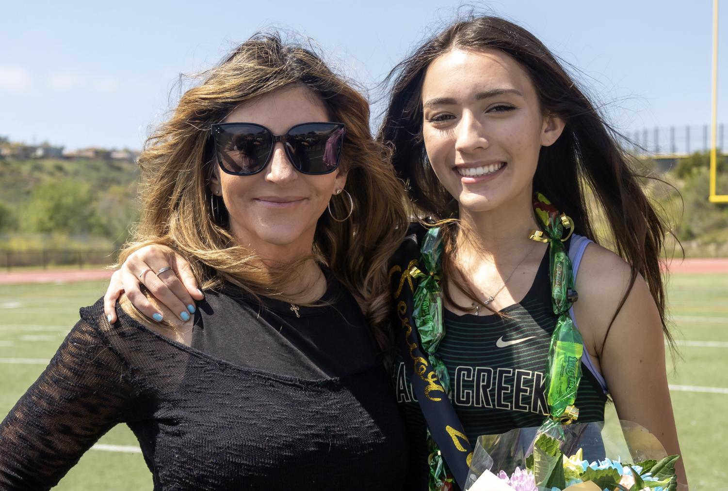 Track and Field Seniors Cross the Finish Line on Senior Night