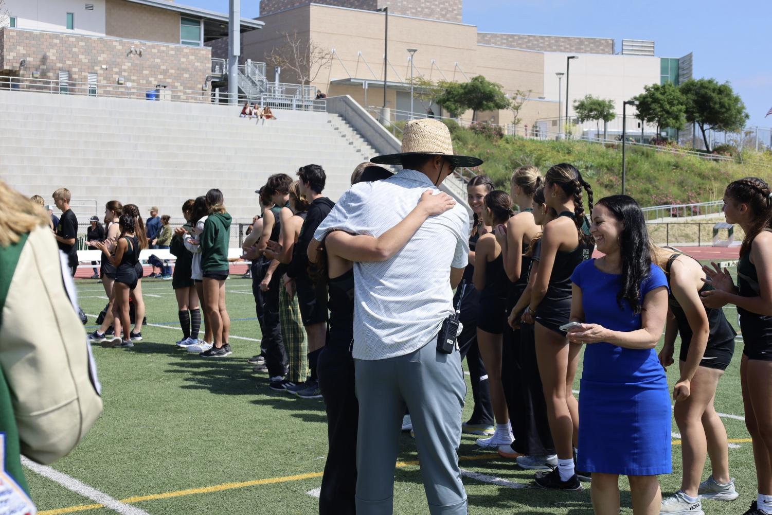 Track and Field Seniors Cross the Finish Line on Senior Night