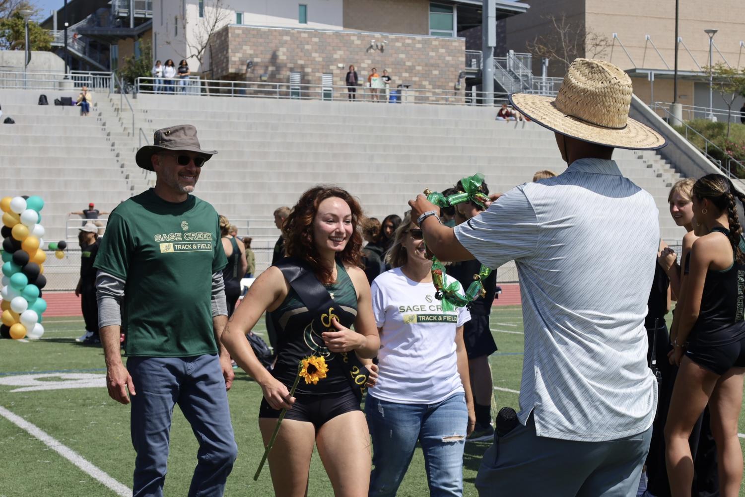 Track and Field Seniors Cross the Finish Line on Senior Night