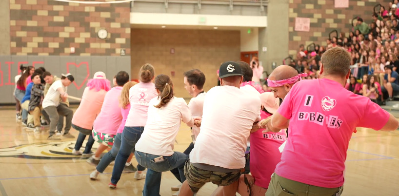 Pink Out Rally Spreads Breast Cancer Awareness