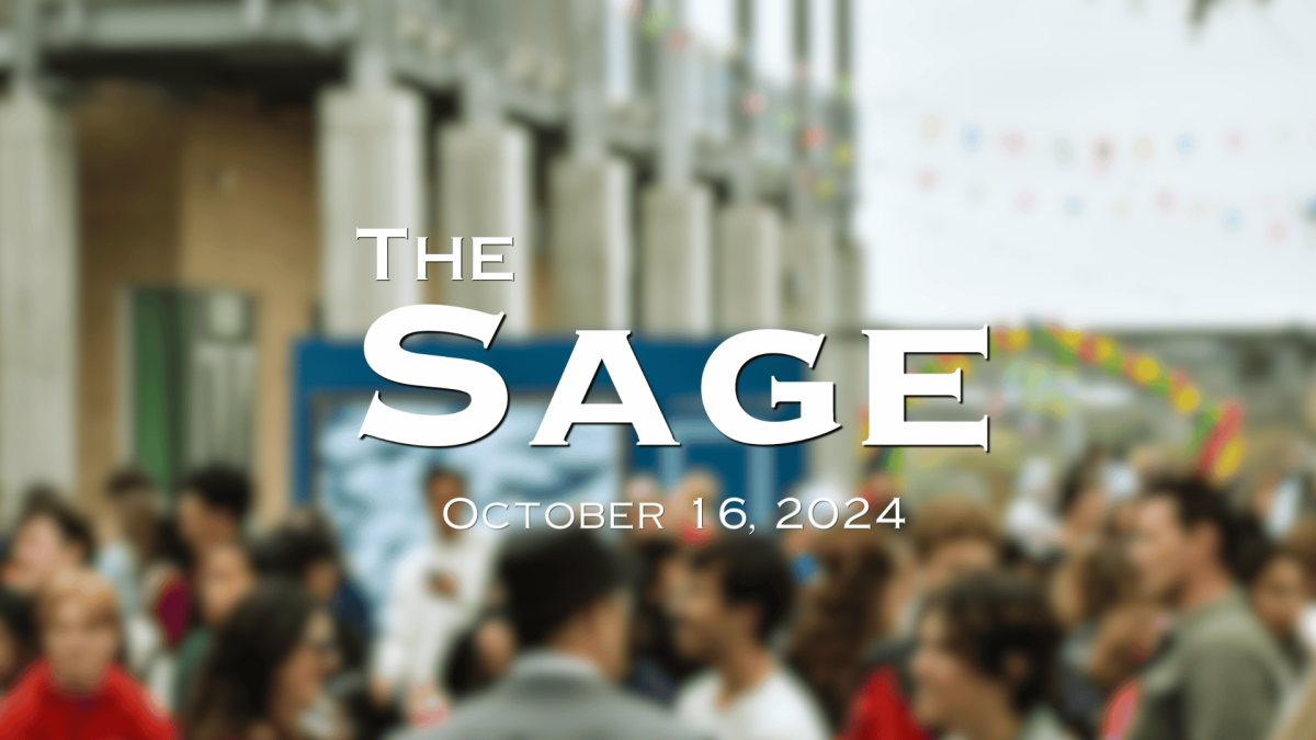 The Sage: October 16, 2024