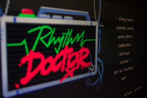 “Rhythm Doctor’s” current release version. The game’s highlights include the story mode, custom levels and the OST on YouTube.