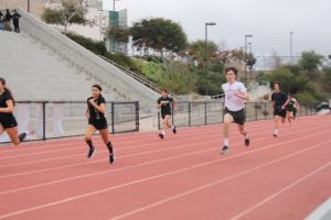 The sprinters push their limits with intense 100-meter sprints, building speed and endurance. Every stride brings them closer to peak performance on the track.