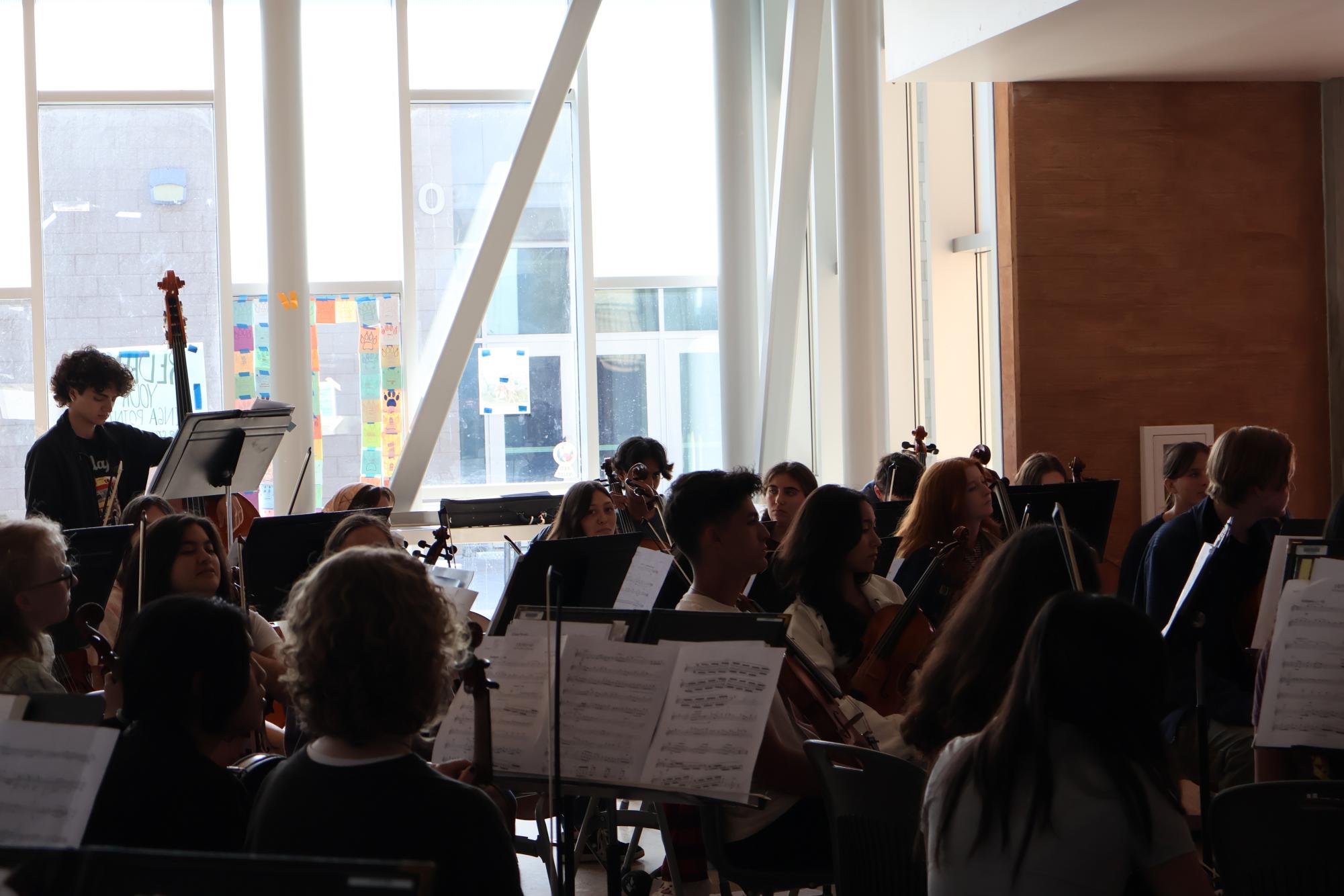 Behind the Scenes: SCHS Music Prepares for Their Pops Concert