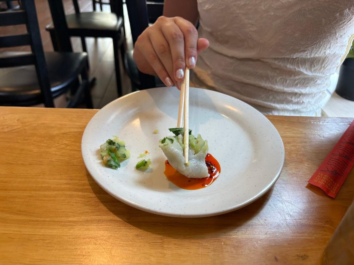 Steamed vegetable momo makes for an affordable and refreshing summer lunch. The dish is enjoyed year around and has become a local favorite in Jackson Heights.